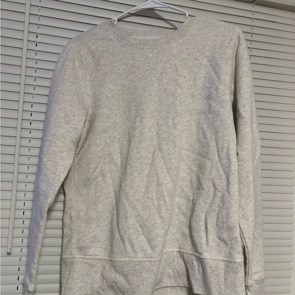 Tek Gear Women's Light Gray Crew Neck Sweater